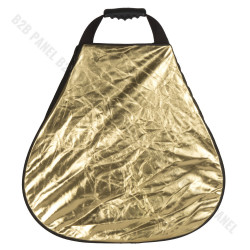 GlareOne Blenda trójkątna 5w1, 80cm, z uchwytem