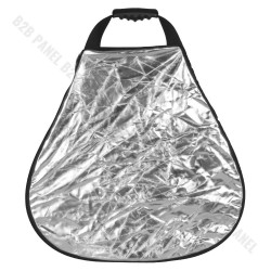 GlareOne Reflector 5in1 Triangle, 80cm, With Handle
