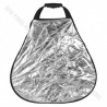 GlareOne Blenda trójkątna 5w1, 80cm, z uchwytem