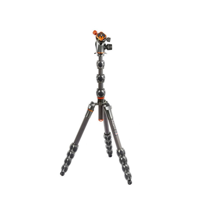 Statyw 3 Legged Thing Eclipse Albert, włókna węglowe, 5-sekcji, udźwig 30kg, głowica kulowa 360