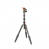 Statyw 3 Legged Thing Eclipse Albert, włókna węglowe, 5-sekcji, udźwig 30kg, głowica kulowa 360