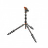 Statyw 3 Legged Thing Eclipse Albert, włókna węglowe, 5-sekcji, udźwig 30kg, głowica kulowa 360