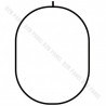 GlareOne Blenda Tło 2 w 1 czarno biała, 150 x 200 cm