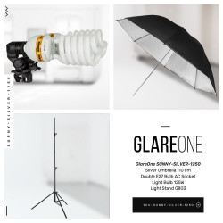 GlareOne Continuous Light Kit SUNNY SILVER-1250