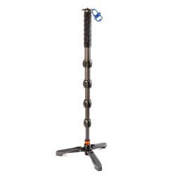 Monopod 3 Legged Thing Alan 5-sekcji, włókna węglowe, udźwig 60 kg z podstawką Docz