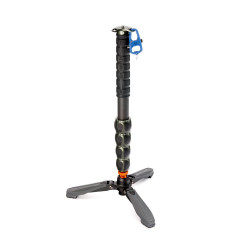 Monopod 3 Legged Thing Alan 5-sekcji, włókna węglowe, udźwig 60 kg z podstawką Docz