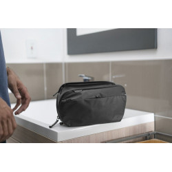 Kosmetyczka Travel Line Peak Design Wash Pouch Black - czarny
