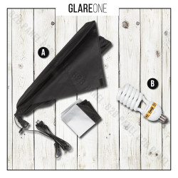 GlareOne Zestaw Oświetlenia Ciągłego SUNNY SQ5X7-425