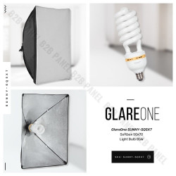 GlareOne Zestaw Oświetlenia Ciągłego SUNNY SQ5X7-425
