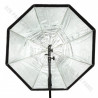 GlareOne Octagonal Umbrella Softbox 80 cm with diffuser for reporter lights