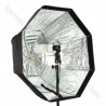 Softbox oktagonalny GlareOne Parasolkowy 80 cm z dyfozorem do lamp reporterskich
