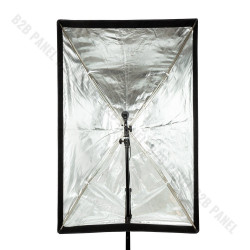 Rectangular Softbox GlareOne Umbrella 80x120 cm, with diffuser for reporter lights