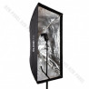 Softbox prostokątny GlareOne Parasolkowy 80x120 cm z dyfozorem do lamp reporterskich