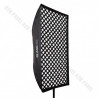 Rectangular Softbox GlareOne Umbrella 80x120 cm, with diffuser and grid for reporters' lamps