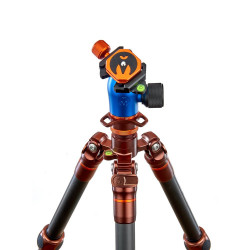 Statyw 3 Legged Thing Albert 2.0 Bronze, włókna węglowe, 5-sekcji, udźwig 30kg, głowica Pro Lever