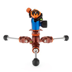 Statyw 3 Legged Thing Albert 2.0 Bronze, włókna węglowe, 5-sekcji, udźwig 30kg, głowica Pro Lever