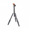 Statyw 3 Legged Thing Albert 2.0 Gray, włókna węglowe, 5-sekcji, udźwig 30kg, głowica Pro Lever