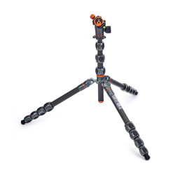 Statyw 3 Legged Thing Albert 2.0 Gray, włókna węglowe, 5-sekcji, udźwig 30kg, głowica Pro Lever