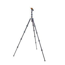 Statyw 3 Legged Thing Albert 2.0 Gray, włókna węglowe, 5-sekcji, udźwig 30kg, głowica Pro Lever