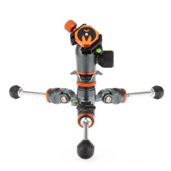 Statyw 3 Legged Thing Albert 2.0 Gray, włókna węglowe, 5-sekcji, udźwig 30kg, głowica Pro Lever
