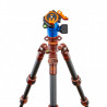 Statyw 3 Legged Thing Leo 2.0 Bronze, włókna węglowe, 5-sekcji, udźwig 30kg, głowica Pro Lever