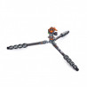 Statyw 3 Legged Thing Leo 2.0 Gray, włókna węglowe, 5-sekcji, udźwig 30kg, głowica Pro Lever