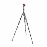 Statyw 3 Legged Thing Leo 2.0 Gray, włókna węglowe, 5-sekcji, udźwig 30kg, głowica Pro Lever