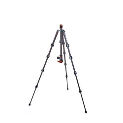 Statyw 3 Legged Thing Leo 2.0 Gray, włókna węglowe, 5-sekcji, udźwig 30kg, głowica Pro Lever