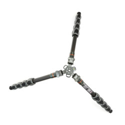 Statyw 3 Legged Thing Leo 2.0 Gray, włókna węglowe, 5-sekcji, udźwig 30kg, głowica Pro Lever
