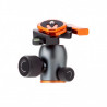 Statyw 3 Legged Thing Leo 2.0 Gray, włókna węglowe, 5-sekcji, udźwig 30kg, głowica Pro Lever
