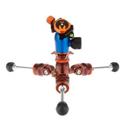 Statyw 3 Legged Thing Winston 2.0 Bronze, włókna węglowe, 3-sekcji, udźwig 40kg, głowica Pro Lever