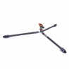 Statyw 3 Legged Thing Winston 2.0 Gray, włókna węglowe, 3-sekcji, udźwig 40kg, głowica Pro Lever