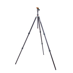 Statyw 3 Legged Thing Winston 2.0 Gray, włókna węglowe, 3-sekcji, udźwig 40kg, głowica Pro Lever