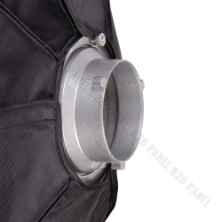 Softbox prostokątny GlareOne szybki montaż Easy Fold 30x120 cm - mocowanie bowens
