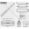 Synco D1 mikrofon shotgun - hiperkardioidalny kierunkowy