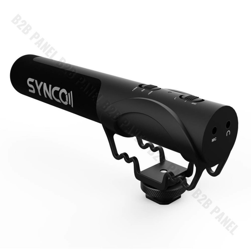 Synco M3 mikrofon nakamerowy - kardioidalny z odsłuchem