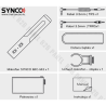 Synco M3 mikrofon nakamerowy - kardioidalny z odsłuchem
