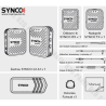 Synco G1 A1 bezprzewodowy system mikrofonowy 2,4 GHz