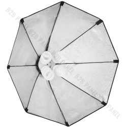 GlareOne Softbox światła ciągłego, okta 85cm, na 4 świetlówki