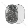 GlareOne Reflector 2in1 Silver White, 60x90cm