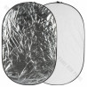 GlareOne Reflector 2in1 Silver White, 92x122cm