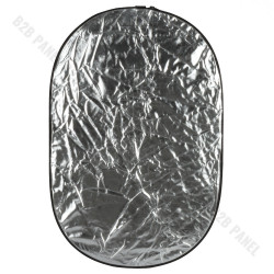 GlareOne Blenda 2w1 srebrno biała, 92x122cm
