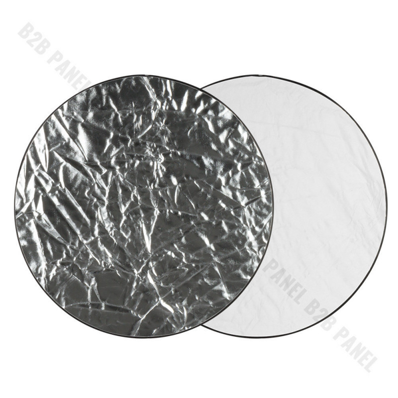 GlareOne Reflector 2in1 Silver White, 110cm