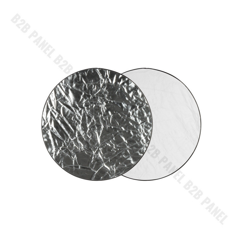 GlareOne Reflector 2in1 Silver White, 60cm