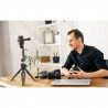 Synco Vlogger Kit 2 zestaw mikrofon M1S, lampa LED, uchwyt MOBILE, statyw
