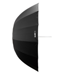 GlareOne Głęboki parasol 135 cm srebrny Orb 135 Silver