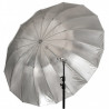 GlareOne Głęboki parasol 160 cm srebrny Orb 160 Silver