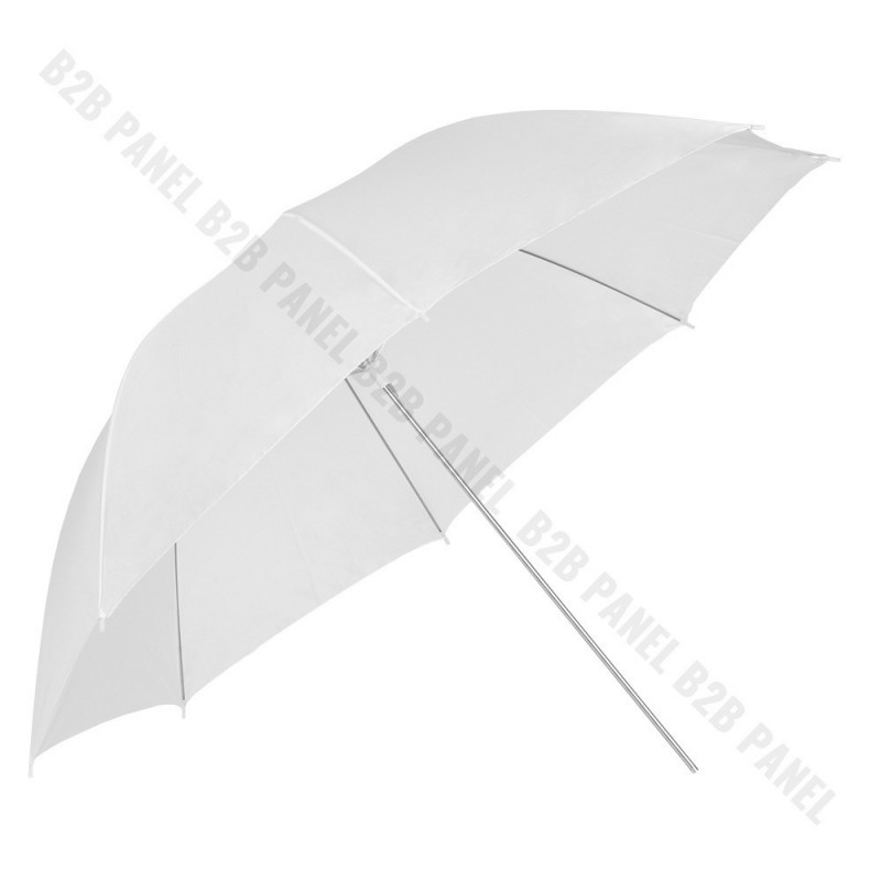 GlareOne Umbrella Transparent, White, 110cm