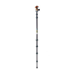 Statyw 3 Legged Thing Bucky Grey, włókna węglowe, 5-sekcji, udźwig 30kg, głowica Airhed VU