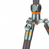 Statyw 3 Legged Thing Bucky Grey, włókna węglowe, 5-sekcji, udźwig 30kg, głowica Airhed VU